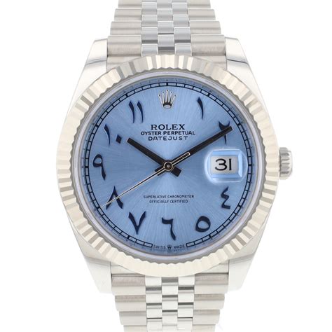 rolex datejust jubilee ice blue|rolex ice watch price.